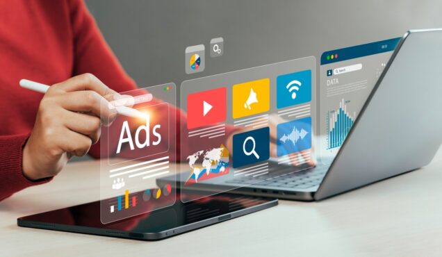 Online,Sales,Concept,Of,Digital,Marketing,,Ad,,Product,Ads,,Promotion